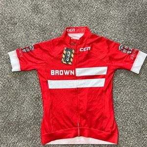 CCN Cycling Jersey, Brown University NWT—size M